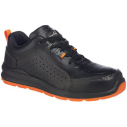 Portwest - Compositelite Perforated Safety Trainer S1P - 37 - Noir/Orange