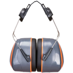 Portwest - Coquilles anti-bruit hv Extreme monté sur casque couleur : Gris/Orange taille