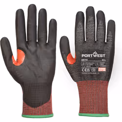 Gants CS anti-coupure F en PU J13 Noir M - Taille 8