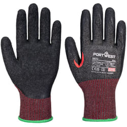 Gants cs anti-coupures f latex J13 Noir l - Taille 9