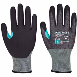 Caractéristiques : Anticoupure de niveau E Tricot jauge 18 pour une dextérité maximum Enduction en mousse de nitrile pour une ...