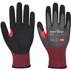Portwest - Gants ct anti coupures Mousse Nitrile F18 Noir xl - Taille 10