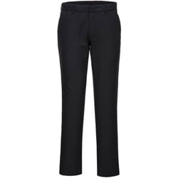 Pantalon Femme Chino Slim Couleur : Noir Taille 46 Portwest