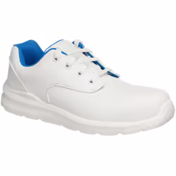 Cette chaussure de sécurité à lacets en microfibre sans métal offre une doublure antimicrobienne, une assise plantaire et une ...