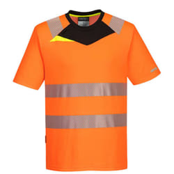 T-shirt Haute Visibilité s/s DX4 Orange/Noir l