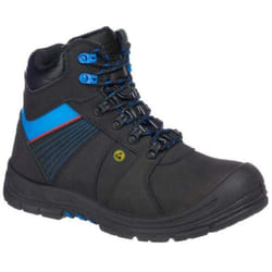 Chaussure de sécurité montante Portwest Compositelite Protector S3 esd src hro Noir / Bleu 44