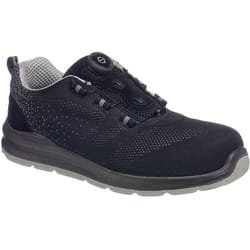 Basket de sécurité Portwest Compositelite Wire Lace Safety Trainer Knit S1P src Noir 41
