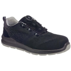 Basket de sécurité Portwest Compositelite Wire Lace Safety Trainer Knit S1P src Noir 42