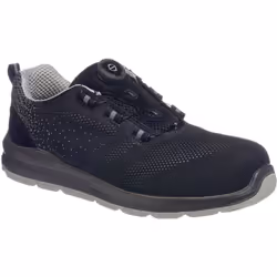 Tirette arrière pour faciliter la mise en place du pied. Une version moderne des chaussures de sécurité, cette chaussure de s ...