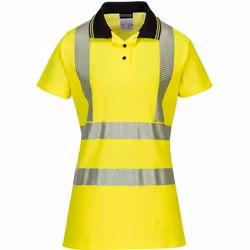 Bande rétro réfléchissante Tex Pro segmentée légère et flexible pour plus de visibilité. Ce polo contemporain pour dames comb ...
