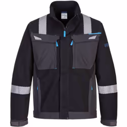 Nombreuses poches très utiles. Veste de travail FR contemporaine fabriquée à partir de notre tissu non feu intrinsèque Modafl ...