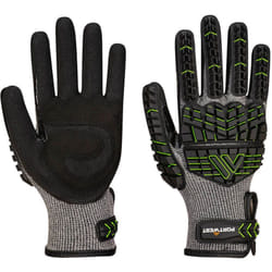 Gants coupé en mousse nitrile VHR15 Noir/Vert M - Taille 8