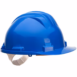 Bandeau réglable en taille via le système de glissière. Casque de sécurité industriel non ventilé pour une utilisation en tou ...