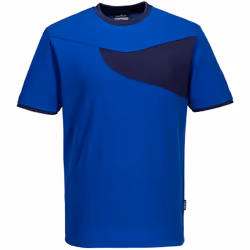 T-shirt contemporain PW2 conçu avec une coupe active utilisant un tissu interlock en poly-coton qui vous gardera au frais, au ...