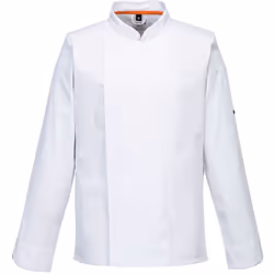 Coupe Slim fit pour un confort exceptionnel. Veste de cuisine en tissu extensible avec panneaux aérés en maille MeshAir Pro,  ...