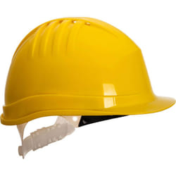 Casque de sécurité Expertline (roue à cliquet) Jaune
