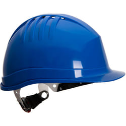 Portwest - Casque de sécurité Expertline (roue à cliquet) Bleu Royal
