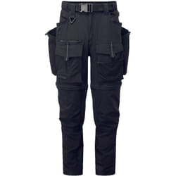 Portwest - Pantalon Modulable ultime 3 en 1 - 32 - Noir/jaune