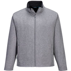 Portwest - Softshell homme Print & Promo (2 couches) - xl - Gris Marl