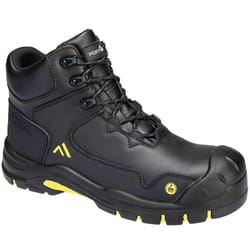 Chaussures de travail hautes Apex S3S esd hro sr sc fo Noir/Jaune 44