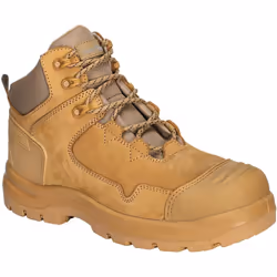 Tige en cuir nubuck. Cuir pleine fleur pour une protection longue durée col double pour plus de confort Tirette arrière pour  ...