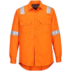 Portwest - chemise légère antistatique fr - taille l - orange