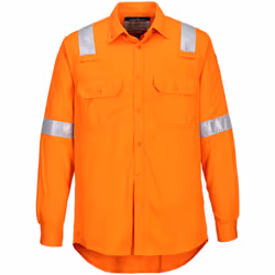 Deux poches poitrine avec bouton et fermeture à rabat. Cette chemise légère vous gardera à l'aise et vous protégera dans les  ...