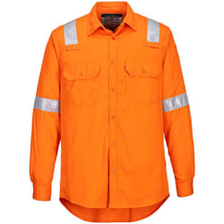 Portwest - chemise légère antistatique fr - taille m - orange