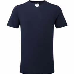 Coupe Slim fit pour un confort exceptionnel. Ce t-shirt à col en V est idéal pour les vêtements de travail et d'entreprise. C ...