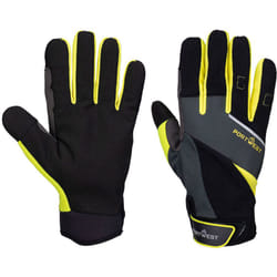 Portwest - Gants Anti-Coupure DX4 lr Noir/jaune s - Taille 7