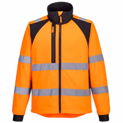 La veste Softshell haute visibilité WX2, est unique par son design distinctif, avec des panneaux contrastés contemporains ext ...