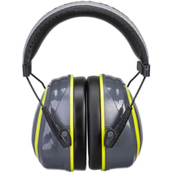 Portwest - Casque auditif de protection Gris/Jaune