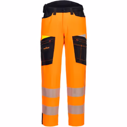7 poches pour plus de rangement. Le pantalon de travail stretch à haute visibilité DX4 est conçu de manière ergonomique et ut ...