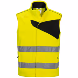 Avec son design unique, le gilet polaire haute visibilité PW2, est doté d'un panneau de poitrine contrasté contemporain pour  ...