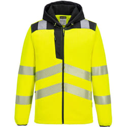 Portwest - polaire technique hi-vis pw3 - taille xl - jaune/noir