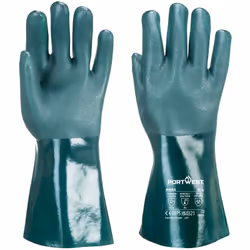 Gant PVC à double trempage avec finition palmée pour une meilleure adhérence Doublure en jersey pour plus de confort. Disponi ...
