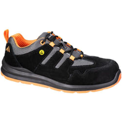 Chaussures de sécurité basses S1 ESD SR FO Noir/Orange 45