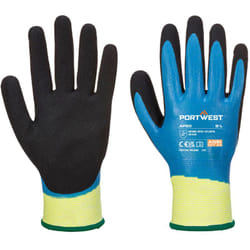 Gants Aqua Cut Pro coupure d Bleu/Noir 3XL - Taille 12