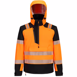 Parka d'hiver haute visibilité PW3, conçue pour offrir confort et protection à l'utilisateur. Le tissu Portwest Extreme stret ...