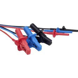 Set de cordons de mesure de sécurité 3.00 m 1 pc(s) D745481 - Megger