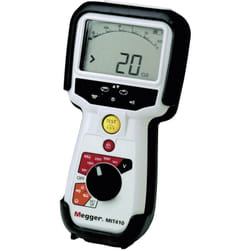 Megger - Appareil de mesure de l'isolation MIT410/2 50 v, 100 v, 250 v, 500 v, 1000 v 100 gω Q78549