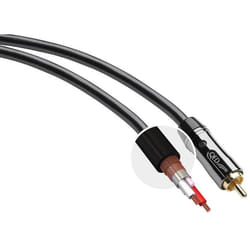 Câble mono-RCA - QED - PSW - 3 mètres - Couleur noire - Performance audio