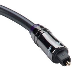 Câble audio numérique - QED - Performance Optical OT - 3 m - Fibre optique - Couleur violet