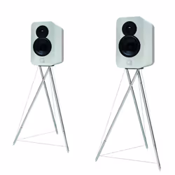 Q Acoustics Concept 300, 2-voies, Avec fil, 55 - 30000 Hz, 6 Ohm, Chêne, Blanc