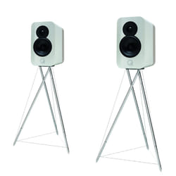 Q Acoustics Concept 300 haut-parleur 2-voies Chêne, Blanc Avec fil