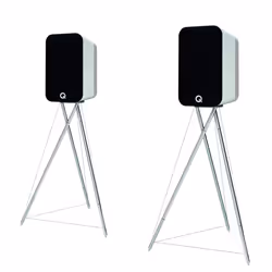 Q Acoustics Concept 300 haut-parleur 2-voies Chêne, Blanc Avec fil