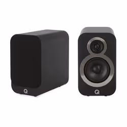 Q Acoustics 3010i, 2-voies, Avec fil, 65 - 30000 Hz, 6 Ohm, Noir