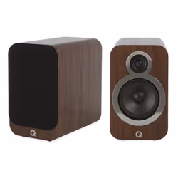 Q Acoustics 3020i, 2-voies, Avec fil, 64 - 30000 Hz, 6 Ohm, Noyer