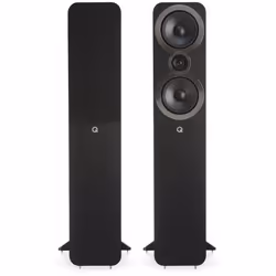 Q Acoustics 3050i, 25 W, Home cinéma, Noir, 180 W, 2-voies, 44 - 30000 Hz