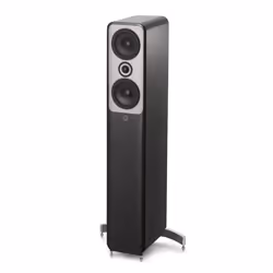 Q Acoustics Concept 50, 2-voies, Avec fil, 42 - 30000 Hz, 6 Ohm, Noir